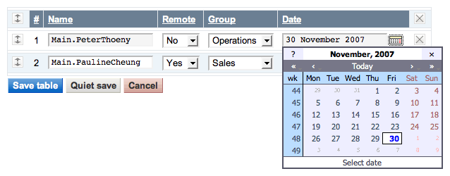 EditTablePluginCalendarExample.gif Edit Table Calendar Example